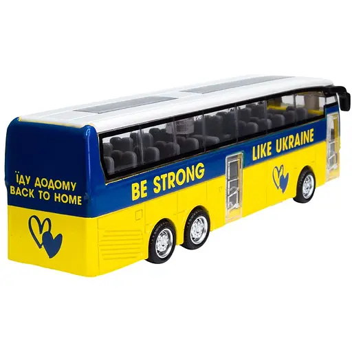 Автомодель TechnoDrive Автобус экскурсионный Украина (250419CG) - фото 7