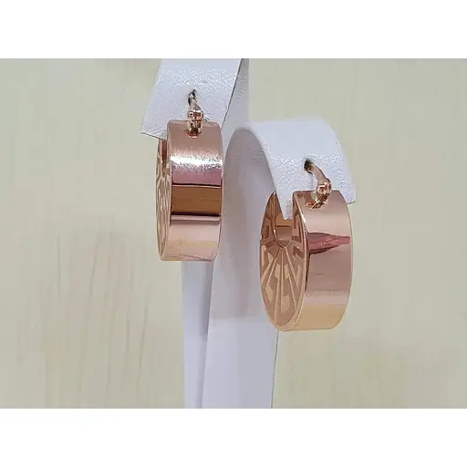 Золоті сережки Favoritum з алмазною гранню. 210175 - фото 2