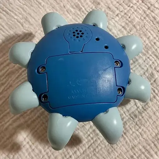 Іграшка для ванни Восьминіг із фонтаном блакитний - фото 4