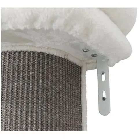 Когтеточка Trixie Acadia для котив настенная белая/серая 46х37х160 см [CD] - фото 2