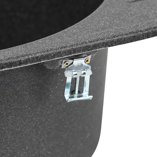 Кухонна мийка Lidz 620x500/200 GRF-13 (LIDZGRF13620500200), Графіт - фото 6