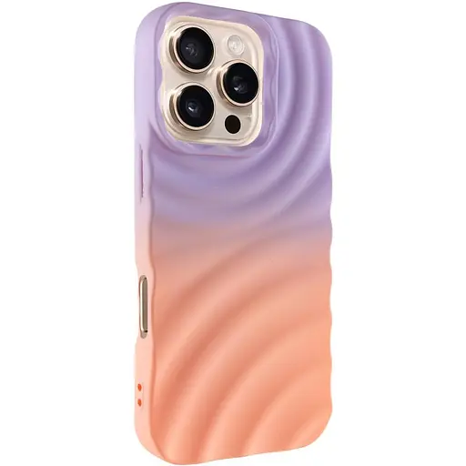 Чохол Epik TPU ColorWave для Apple iPhone 16 Pro 6.3 Dasheen/Peach