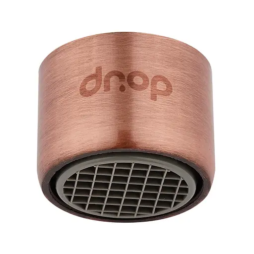 Водозберігаючий аератор Drop CL22-CPR для змішувача - Економія 58%, внутрішня F 22 мм, мідний