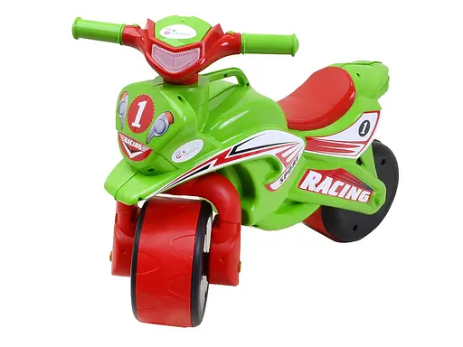 Каталка Doloni Спорт музыкальный, зеленый, 0139/5 - фото 2