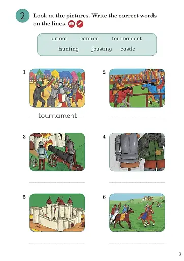Ladybird Readers 4 Knights and Castles Activity Book - фото 3
