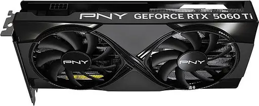 Відеокарта PNY RTX 5060 Ti 16GB Overclocked Dual Fan (VCG5060T16DFXPB1-O) (GDDR7, 128 bit, PCI-E v5.0 x8) - фото 5