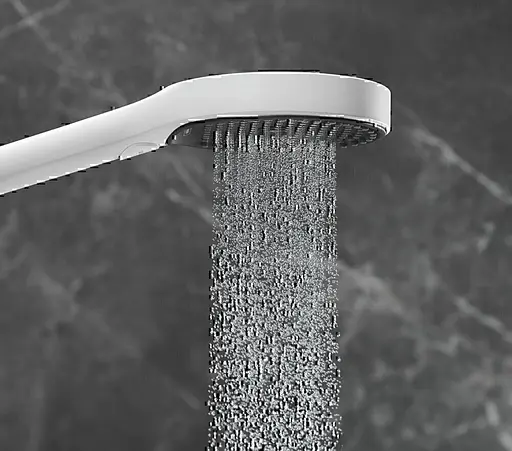 Ручной душ Hansgrohe Rainfinity 130 3jet 26864700 белый матовый - фото 4