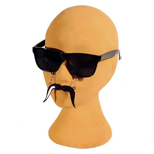 Окуляри з вусами - фото 1