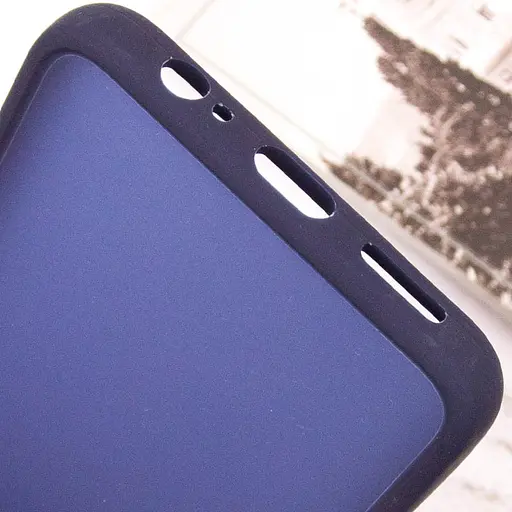 Чехол TPU+PC Lyon Frosted для Xiaomi Redmi Note 9 / Redmi 10X Navy Blue - фото 6