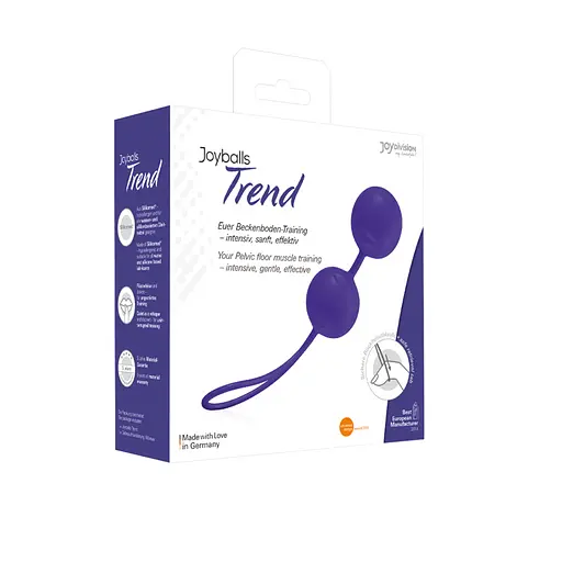 Вагинальные шарики Joydivision Joyballs Trend.18 см, фиолетовый - фото 2