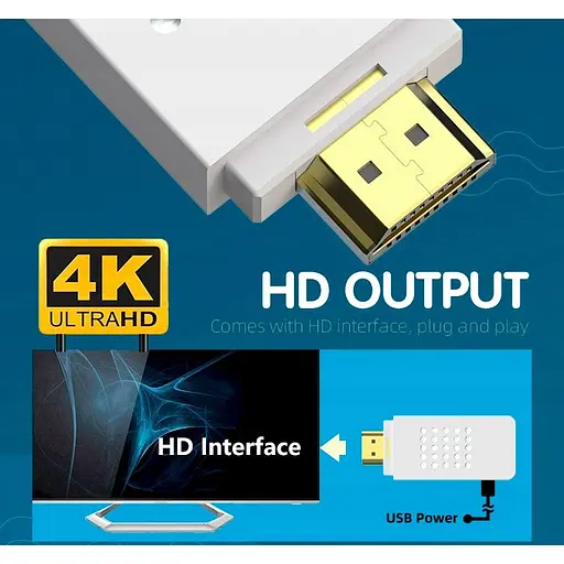 Ретро ігрова приставка Data Frog 8-bit 1080 in 1 HDMI Dongle Y2 Fit [100656] - фото 3