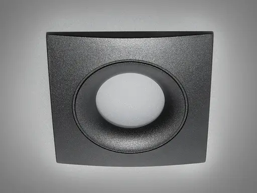 Точковий світильник з алюмінію, чорний - фото 1