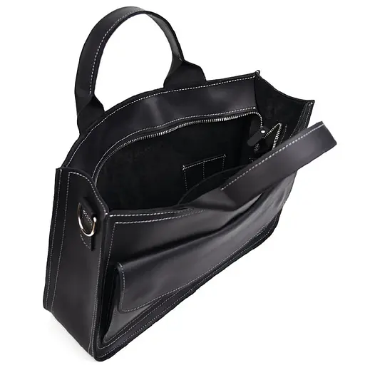 Сумка портфель шкіряна для документів ноутбука LIMARY 25х35х10 см sum0028659 - фото 8