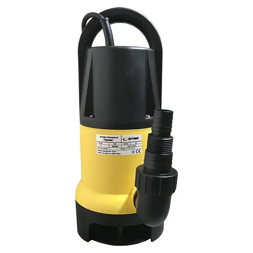 Дренажний насос Optima FQ500 С 0,5кВт з вбудованим поплавком (11611) - фото 2