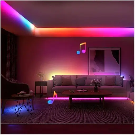 Светодиодная лента Govee H618C Basic Wi-Fi + Bluetooth LED Strip Lights RGBIC 10м (H618C3D1) [136707] - фото 9