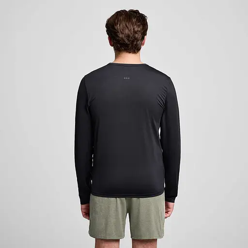 Кофта Saucony Stopwatch Long Sleeve Black XL (1097-SAM800379-BK XL) - фото 2