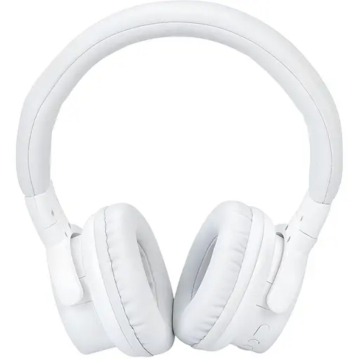 Наушники A53-BT, Bluetooth складная конструкция, пластик, мягкие амбушюры, до 6 часов работы, белые