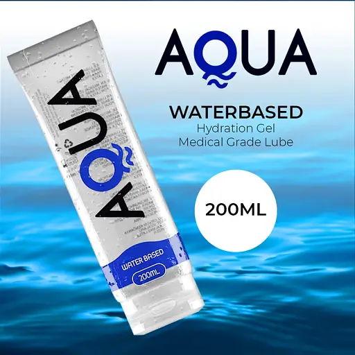 Лубрикант на водной основе Aqua Quality Water-Based Lubricant 200 мл - фото 4