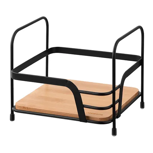 Полка Ardesto Minimalism 1-ярусная черная 16 х 15.5 х 13.5 см (ARHK4501BB)