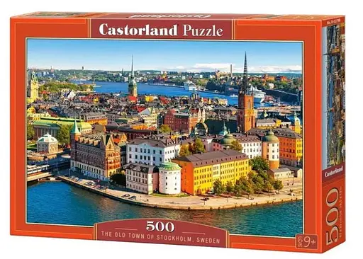Пазл Castorland puzzle Стокгольм, Швеція, 500 ел. (B-52790)