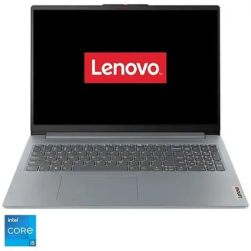 Ноутбук Lenovo IdeaPad Slim 3 16IAH8 з процесором Intel Core i5-12450 Pana la 4.4 GHz, 16", WUXGA, IPS, 16GB, 1TB SSD, Intel UHD графікою, No OS, Arctic сірий