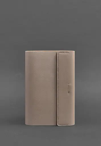 Кожаный блокнот софт-бук 7.0 светло-бежевый Краст - фото 2