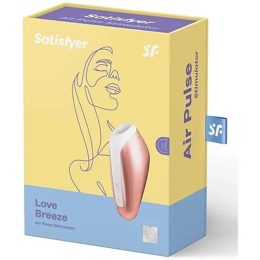 Вакуумный стимулятор Satisfyer Love Breeze Мідний - фото 3