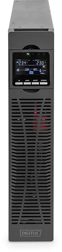 Digitus Источник бесперебойного питания (ИБП) Online, 1000VA/1000W, LCD, 8xC13, RJ45, RS232, USB, Rack/Tower - фото 2
