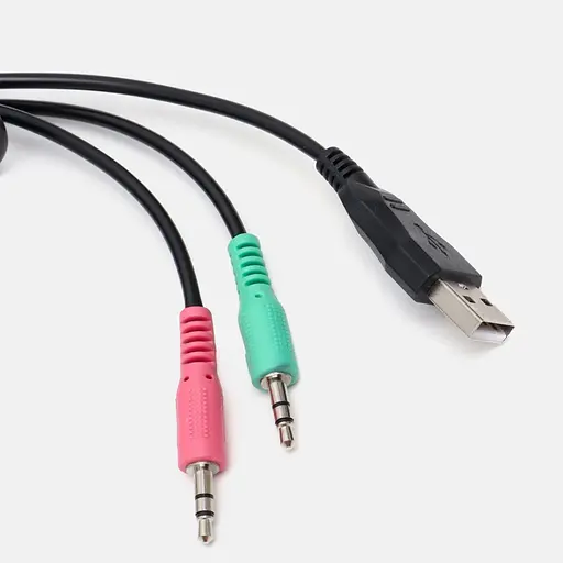 Комплект миші та навушники Jedel CP-06 чорний - фото 7