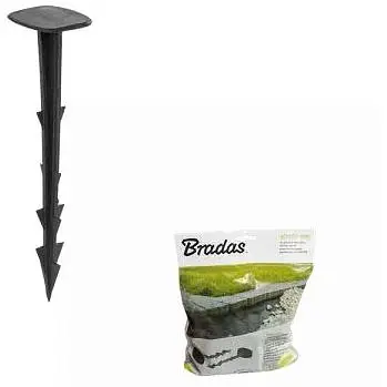 Шпилька Bradas для кріплення агротканини 12 см 20 шт ATSU12+B - фото 1