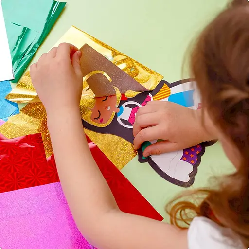 Набір для творчості "Foil Craft Принцеса" VT4433-11, 18 аркушів фольги - фото 4