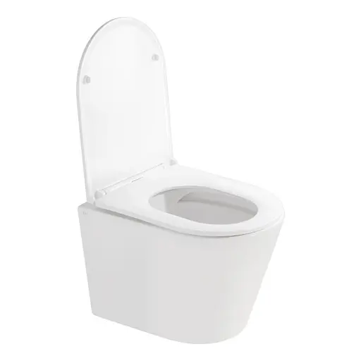 Унитаз подвесной Qtap Scorpio Ultra Quiet сиденье Slim Duroplast/ Soft-close/ Quick relase QT1433053EUQW - фото 2