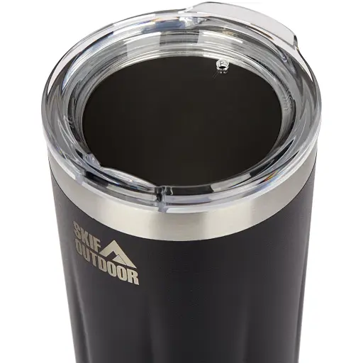 Термокухоль Skif Outdoor Drop 0.42 л Black - фото 2