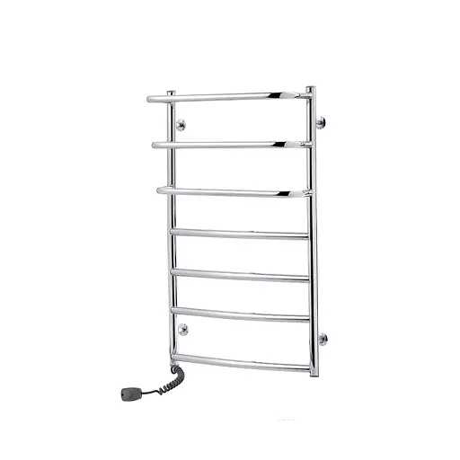 Полотенцесушитель электрический Kroner Каскад дуга ДКД03EL 900x500/7 EL CV019927, Хром, Левое - фото 1