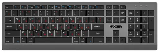 Клавіатура Maxxter KBW-01G-UA бездротова - фото 1