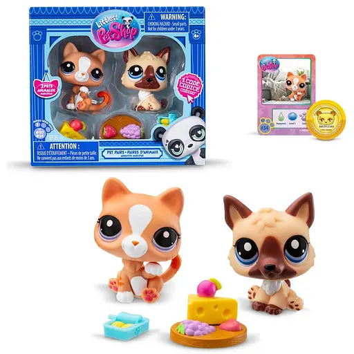 Игровой набор Littlest Pet Shop Особые блюда 00506 аксессуары и 2 фигурки - фото 3