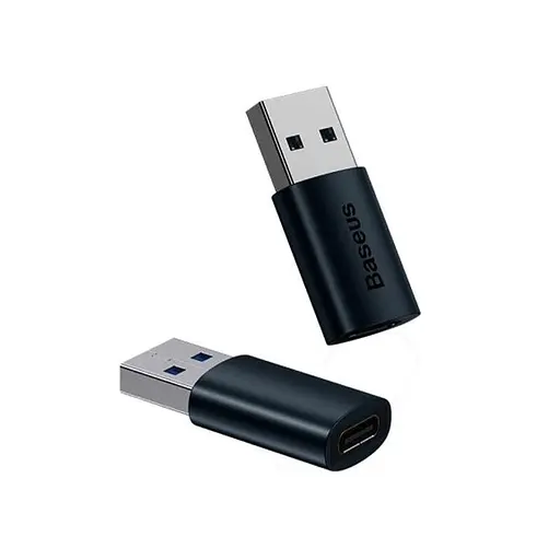 Перехідник Baseus Ingenuity Series Mini OTG Type-C to USB 3.1 синій - фото 2