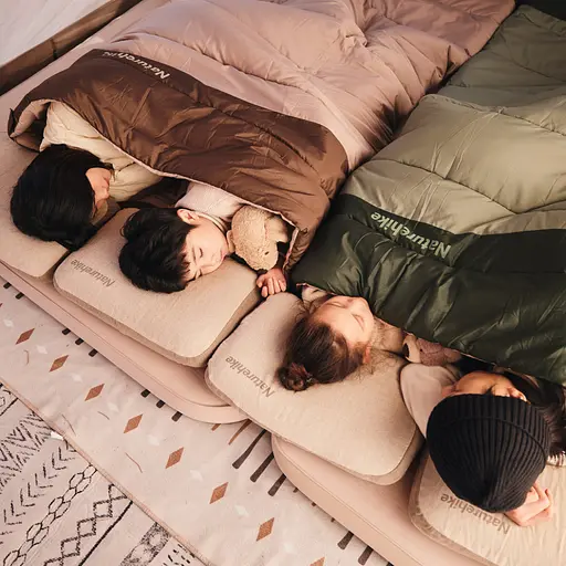 Спальний мішок двомісний Naturehike CNK2300019 Зелений - фото 8