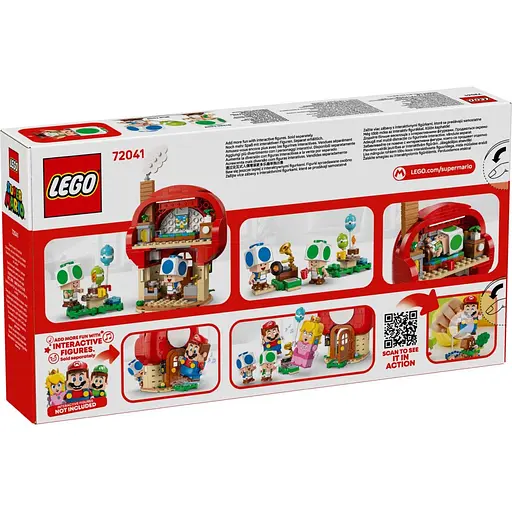 Конструктор LEGO Super Mario Вечірка в будинку Toad 276 деталей (72041) - фото 10