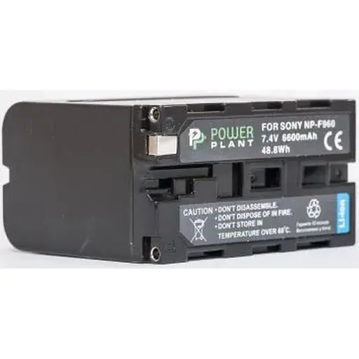 Акумулятор PowerPlant Sony NP-F960, NP-F970 6600mAh