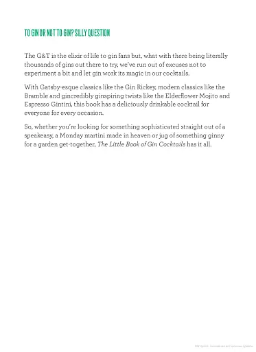 The Little Book of Gin Cocktails - фото 3