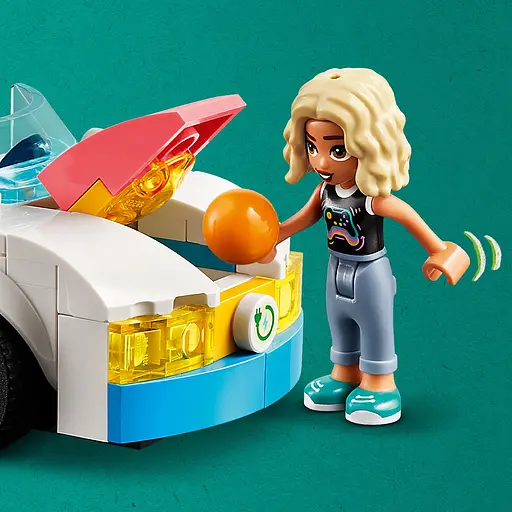 Конструктор LEGO Friends Электромобиль и зарядное устройство 170 детали (42609) - фото 6