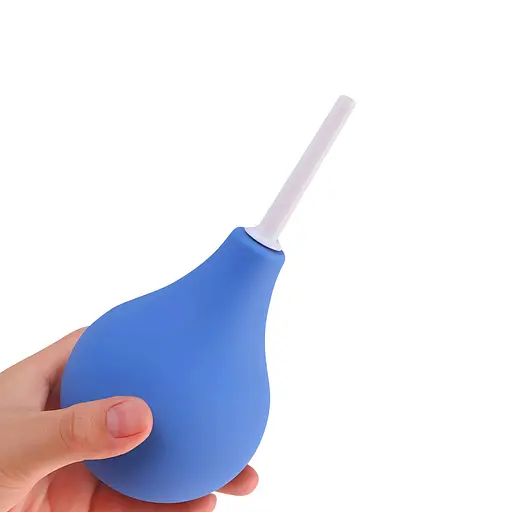 Анальний душ MR Play Anal Douche Blueb 224 мл (синій) - фото 3