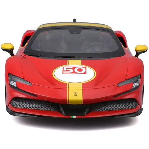 Автомодель Bburago R&P Ferrari SF90 Stradale Assetto Fiorano 1:18 (18-16021) - фото 4