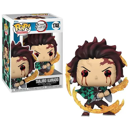 Фігурка Funko Pop Клинок, що розсікає демонів Танджиро Demon Slayer Tanjiro 10 см DS TK 1748