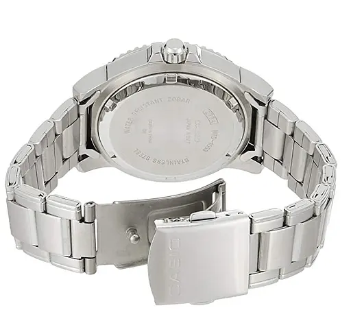 Часы наручные кварцевые мужские водонепроницаемые оригинальные Casio MTD-1053D-1AVEF (модуль №2784) - фото 4