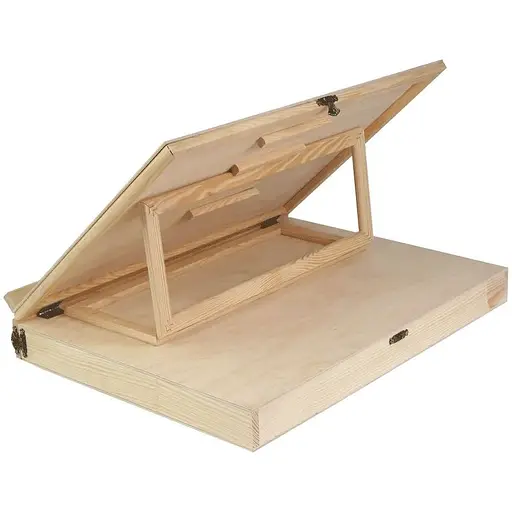 Мольберт-планшет настольный ROSA Studio А3+ 50×8,5×38см с ящиком фанера в упаковке - фото 4