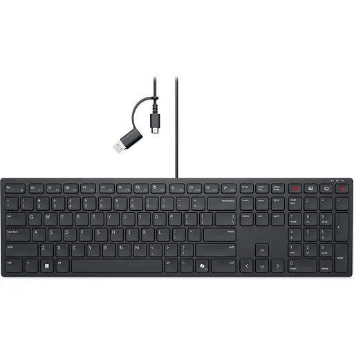 Клавиатура Dell Pro Wired Collaboration Keyboard KB525C (580-BBTG) [150984] - фото 1