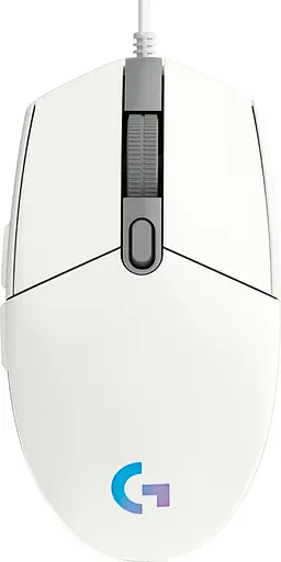 Мышь компьютерная Logitech G102 Lightsync USB White (910-005824, 910-005809) - фото 2