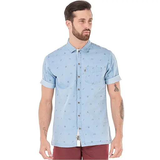 Сорочка Picture Organic MC Manatee Denim Camp S (1012-MTS612CS)